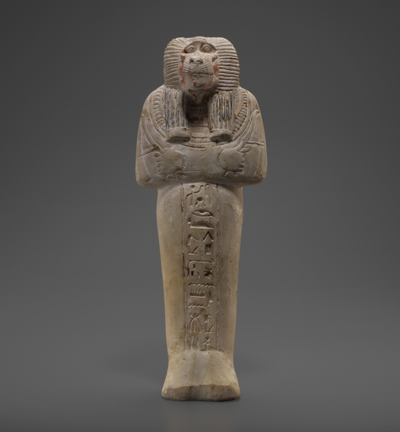 Figurine funéraire à tête de babouin au nom de Djehoutymès