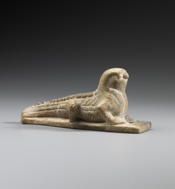Figurine de crocodile à tête de faucon
