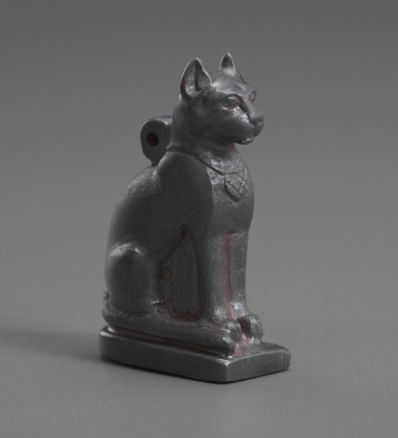 Amulette en forme de chat