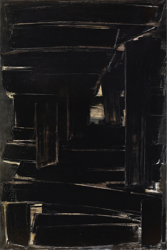 Peinture 195 x 130 cm, 1er septembre 1957