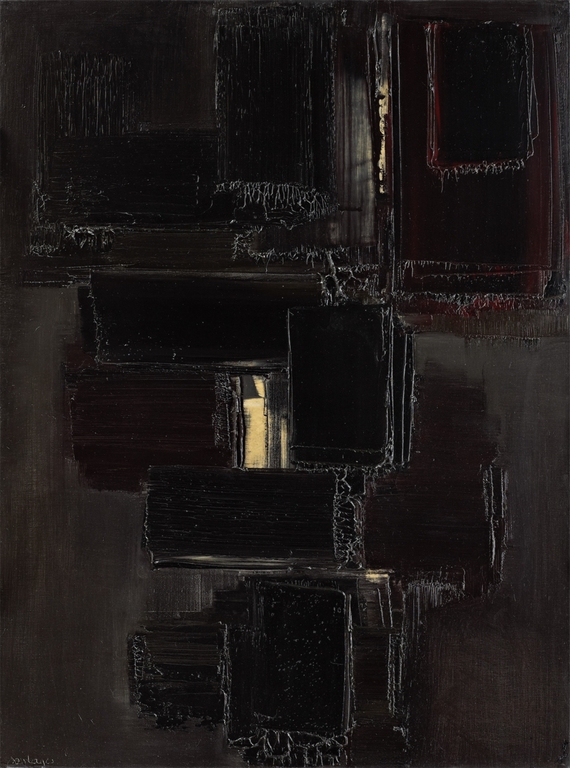 Peinture 81 x 60 cm, 28 novembre 1955