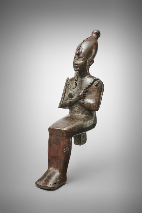 Statuette du dieu Osiris assis