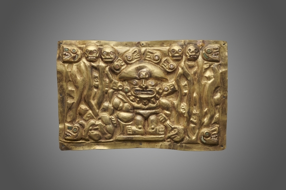 Plaque cérémonielle représentant le dieu Ai Apaec
