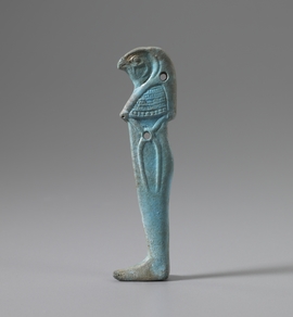 Amulette funéraire du dieu Qebehsenouf à tête de faucon