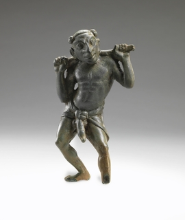 Statuette d'esclave grotesque